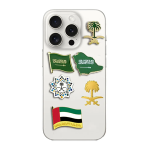 Rendez votre téléphone unique sans frais de moulage Arabie Saoudite Koweït Qatar <span class=keywords><strong>affiche</strong></span> de téléphone 3M autocollant pour coque de téléphone autocollant en métal - Product Image 4