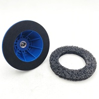 RPM maximales 1500 46 #   Meuleuse à moyeu en nylon avec disques de 150 mm/90 mm de diamètre pour le débavurage et les applications aluminium – Garantie 3 ans