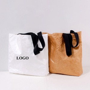 High Strength <b>Large</b> Capacity Kraft <b>Tote</b> Shopping <b>Bag</b> Paper <b>Bag</b> <b>for</b> Heavy Duty Luggage and <b>Travel</b> - Product Image 2
