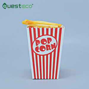 Tùy chỉnh Lấy đi Fancy Đảng Pop Ngô hộp khoai tây chiên chip bỏng ngô Gà Hộp Giấy hộp thức ăn nhanh hộp - Product Image 1