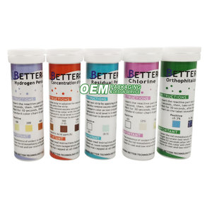 SN-1017 <span class=keywords><strong>Bandelettes</strong></span> de test de nitrate universelles <span class=keywords><strong>Bandelettes</strong></span> de test d'eau de piscine <span class=keywords><strong>Bandelettes</strong></span> De test D'acide Peracétique - Product Image 4