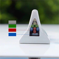 Accessoires d'extérieur automobiles Autocollant d'antenne de Signal de requin monté de manière pratique Accessoire de style unique pour une sécurité accrue Large