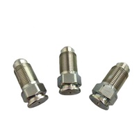 Injecteur de graisse à double bille avec bouton géant, raccord de graissage pour robinet à vis