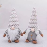 Gnomes de Noël Rudolph poupée elfe sans visage jouet en peluche pour enfants maison ornements et cadeaux décorations de noël