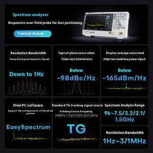 เครื่องวิเคราะห์ประสิทธิภาพสูง SIGLENT SSA3015/21/32/75X Plus X-C X-E TG พร้อมตัวติดตามสัญญาณสำหรับงานวิจัยในห้องปฏิบัติการ ลดราคา - Product Image 2