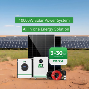 Système d'énergie solaire hors réseau 10KW, kit complet avec batterie, pour l'alimentation électrique domestique, vente en gros - Product Image 3