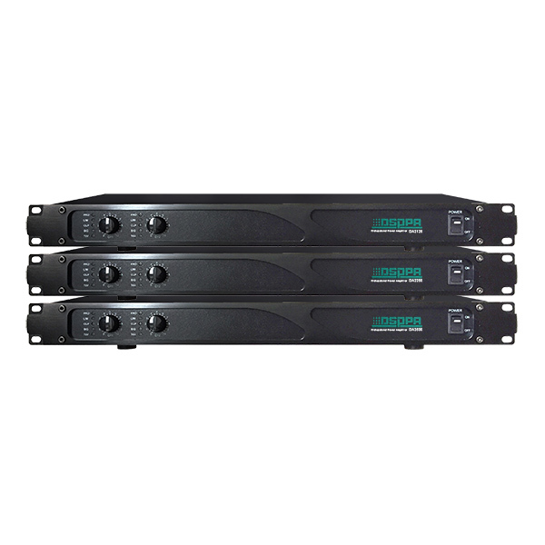 DSPPA DA2 Series PA System 2 Channel Class D Digital Amplifier Manufacturer