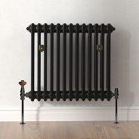 Nouvelle arrivée IVANCI carénages de tuyaux en laiton noir et plaque de base pour radiateur