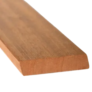 Fornecedor de Vermelho Escuro Meranti Madeira Fachada Revestimento 20x90mm