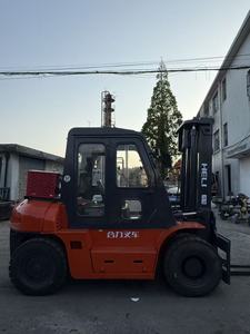 Factory Supply New & Used Heli 7Ton Diesel Forklift with Isuzu <b>Engine</b> 7 Meter <b>Lift</b> Height for Farm and Retail Industries - Product Image 2
