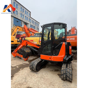 Mini pelle hydraulique d'occasion 5.5 tonnes Japon Hitachi Zx55u Zx55USR-5A Zaxis 55 à bas prix Hitachi Zx55 de haute qualité - Product Image 4