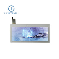 Écran tactile capacitif anti-vandalisme et étanche de 12,3 pouces avec anti-reflet pour borne interactive
