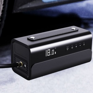 Inflador Inalámbrico Portátil para Automóvil, Bomba de Aire Rápida para Automóvil, Bomba de Aire Inalámbrica para Neumáticos de Automóvil para SUV, Camioneta, Motocicleta, Bicicleta de Montaña - Product Image 4