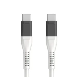 Cable USB tipo C trenzado para teléfono móvil, cable de carga rápida de datos, 100w, tipo c, para android