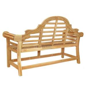 Banc de jardin moderne Marlboro, rehausse les patios et les porches, construction en teck massif, confortable et durable, offrant un siège polyvalent - Product Image 3