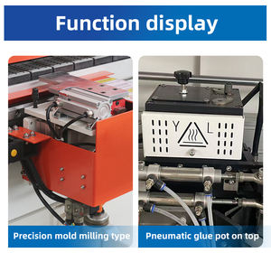 آلة تشكيل حواف الخشب الأوتوماتيكية على شكل حرف J وC مع 6 أنواع من القوالب في آلة واحدة، آلة تشكيل الحواف الناعمة - Product Image 4