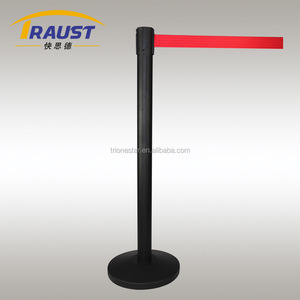 China fabricante correa retráctil barrera <span class=keywords><strong>de</strong></span> control multitud, cuerda stanchion con precio <span class=keywords><strong>de</strong></span> la promoción! - Product Image 1