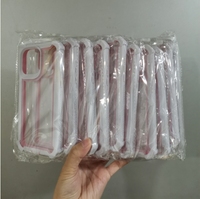 GSCASE alta calidad 3 en 1 transparente a prueba de golpes parachoques duro claro para Tecno Spark 20PRO lnfinix Hot 40 40 Pro