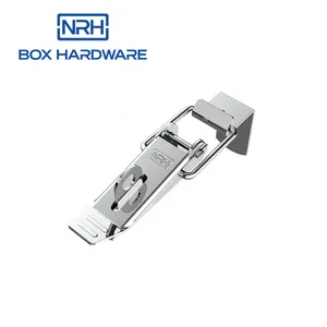 Edelstahl-Werkzeug kasten 5301-112K Kipp verriegelung klemm clips Hasps Spring Hasp Lock für Kofferraum