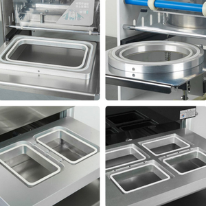 Máquina Selladora <span class=keywords><strong>de</strong></span> Láminas <span class=keywords><strong>de</strong></span> Aluminio Personalizable para Cubrir y Sellar Vasos, Bandejas y Tazones <span class=keywords><strong>de</strong></span> Plástico - Product Image 4
