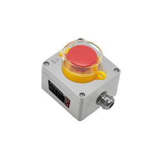 Cast Aluminum Emergency Stop Button <b>Switch</b> With Protective <b>Cover</b> Waterproof LA53 Industrial Emergency Stop <b>Switch</b> LA53 - Product Image 3