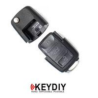 KEYDIY KD B01-3 télécommande universelle 3 boutons série B télécommande de voiture pour VW Style pour générateur de clé KD-X2 Machine à KD-MAX