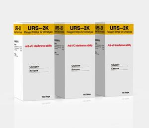 OEM ODM Facile à utiliser Accueil Résultats rapides et précis Bandelettes de <span class=keywords><strong>test</strong></span> de protéines d'<span class=keywords><strong>urine</strong></span> URS-2K - Product Image 3