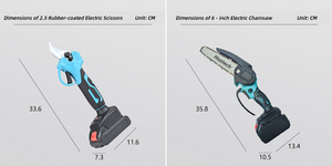 Utensile elettrico multifunzione da giardino: motosega estensibile/potatore/pulesaw (conforme a RoHS, modello <span class=keywords><strong>EcoPower</strong></span>) - Product Image 4