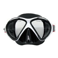 Nouvel arrivage Système de respiration personnalisé amélioré Plongée en apnée Chasse sous-marine Haleine libre Masque de plongée Demi-visage Masque de plongée avec tuba