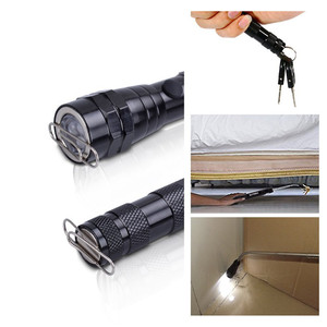 Led Magnetic Pickup Work Light <b>Mini</b> Flashlight Telescopic Rotating Aluminum Alloy Emergency Repair Light Portable White Light - Product Image 4