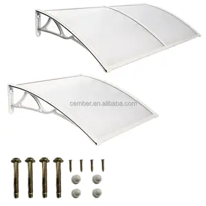 Customized Polycarbonate Sheet Outdoor PC Sheet Awning Factory Price Canopy System Sun Shade Garage