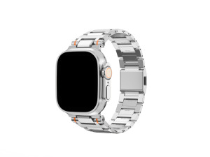 <span class=keywords><strong>Bracelet</strong></span> de luxe en <span class=keywords><strong>titane</strong></span> couleur magnétique pour <span class=keywords><strong>Apple</strong></span> <span class=keywords><strong>Watch</strong></span> Band <span class=keywords><strong>Ultra</strong></span> 1/2 pour 49mm et 46mm IWatch 10 <span class=keywords><strong>Bracelet</strong></span> noir lien - Product Image 5