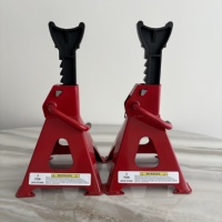 Cales de levage mécaniques robustes en métal pour réparation automobile, réglables en hauteur, calas de sécurité, calas de sécurité directement de l'usine