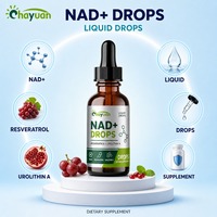Complément Liquide Liposomal NAD+ Resvératrol à Saveur Naturelle, Marque Privée OEM en Gros, avec Urolithin A pour l'Anti-Âge