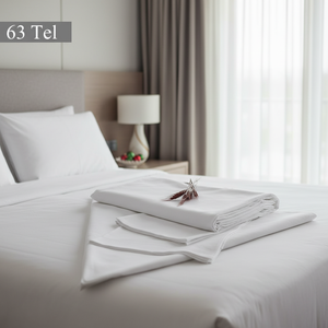 Luxury Hotel Pillowcase Series 63 Pan Rectangle Cotton Solid Pattern Knitted Washable for Home Hospital Use Modern <b>Christmas</b> - Product Image 3