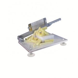 Cortador de Patatas de Acero Inoxidable, Rebanador Ondulado para Verduras y Frutas, Cuchillo Ondulado para Patatas Fritas - Product Image 1
