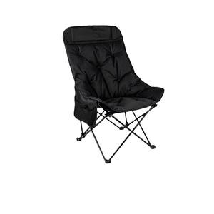 Fauteuil lune Wenyan avec doublure en coton, cadre en aluminium, chaise de camping et de jardin portable, chaise inclinable à dossier haut, chaise de croquis - Product Image 1