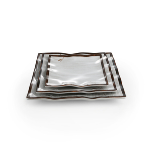 Cheap Price Reusable Chinese Style Custom Printed Melamine <strong>square</strong> <strong>Plate</strong> <strong>Set</strong> - Product Image 1
