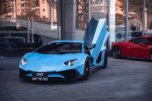 ชุดแต่งตัวถังคาร์บอนไฟเบอร์แบบแห้งสไตล์ LP750 SV สำหรับ Lamborghini Aventador LP700 720 740 อัพเกรดกันชนหน้า-หลังและสปอยเลอร์หลัง - Product Image 3