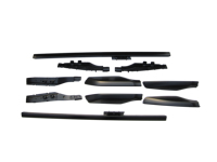 YH-C-049 YUHANG Aluminium-Dachträger für Toyota Prado FJ150 2010-2019 Silber/Schwarz Gepäckträger Dachgepäckträger