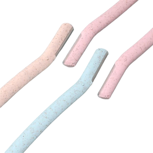 Eco-friendly Women's Eyebrow Trimmer Pink Dermaplaning <b>Tool</b> Biodegradable Wheat Straw Razor for Hair Removal Nature-Friendly - Product Image 5