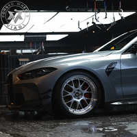Rines Forjados Personalizados Viaol de 2 Piezas, 18 19 20 21 Pulgadas, Borde Pulido Profundo, Compatibles con BMW M2 M3 M4 M5 Audi RS Porsche 911