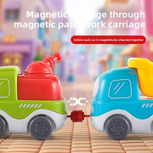 Ensemble de <span class=keywords><strong>train</strong></span> électrique sur rail en plastique pour l'éducation précoce des enfants MILI, jouet de construction de <span class=keywords><strong>train</strong></span> pour bébé, jouet éducatif - Product Image 6