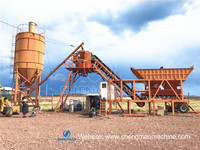 Pabrik Pencampur Beton HZS90 90cbm, Pabrik Pengaduk Beton Siap Pakai, Harga Pabrik, Dijual
