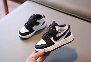 Enfants en cuir PU nouvelle mode britannique enfants filles bottes garçons élégant petit garçon 2025 chaussures - Product Image 6