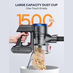 Máy hút bụi không dây với màn hình LED, động cơ không chổi than, thời gian chạy tối đa 50 PHÚT với pin có thể tháo rời, 6 trong 1 Model A25 - Product Image 5