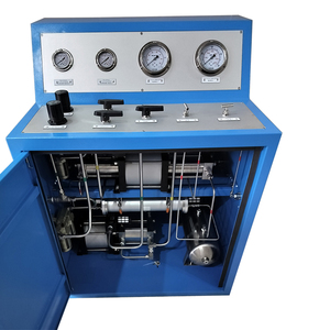 Modello di USUN: unità US-GB02T-GBT7-30-H2 della pompa booster pneumatica azionata dell'idrogeno gas con il serbatoio di pressione ed il dispositivo di raffreddamento - Product Image 3