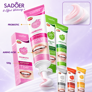 Pasta Dental con <span class=keywords><strong>Bicarbonato</strong></span> de Sodio, Aminoácidos y Probióticos, Tamaño Regular, Limpia los Dientes, Refresca el Aliento, Venta Directa de Fábrica al por Mayor - Product Image 2