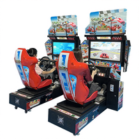 EPARK Monnayeur Outrun 32 Simulateur de Jeu de Course Automobile Machine d'Arcade Simulateur de Conduite à Vendre