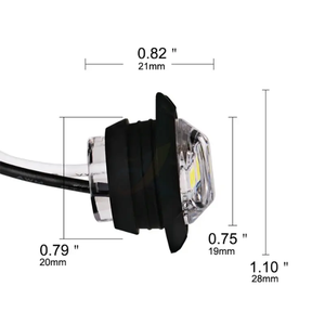 12V 24V giao thông LED Side Marker <span class=keywords><strong>lights</strong></span> LED Strobe <span class=keywords><strong>Lights</strong></span> cho xe - Product Image 2